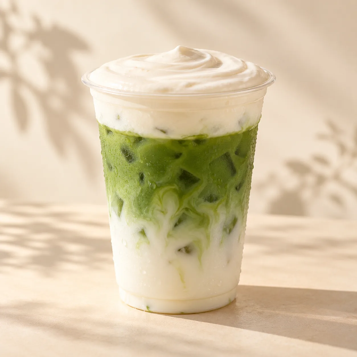 Ảnh minh họa Matcha latte kem muối